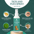 Tick and Flea Spray + Powder Combo