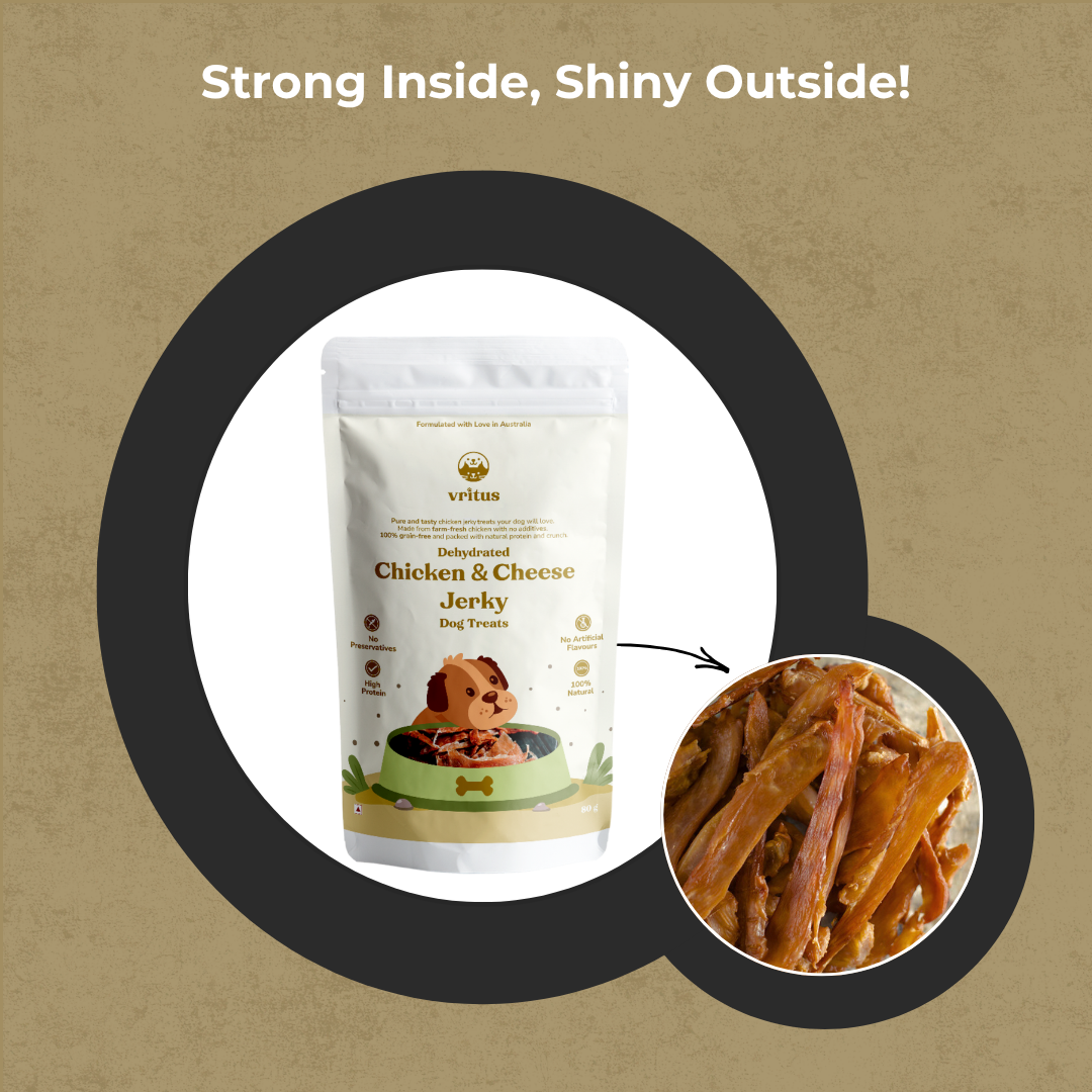 Chicken & Cheese Jerky | 80G