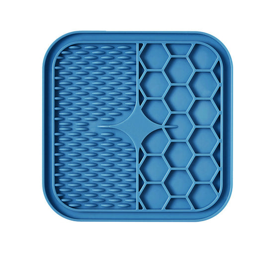 HexGrip Pet Licking Pad Slow Feeder Bowl