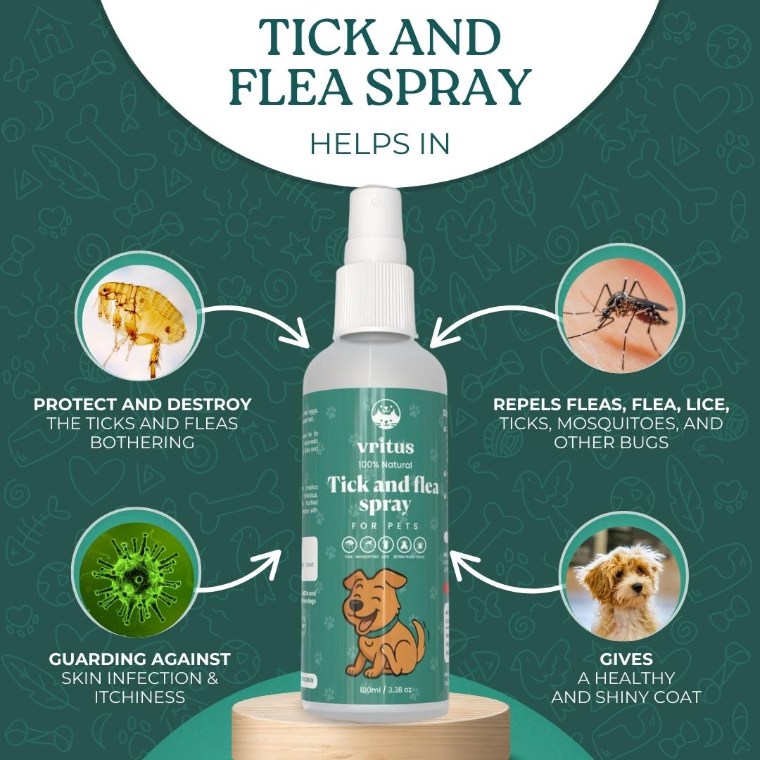 Tick & Flea Spray + Flea Soap Combo
